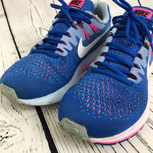Nike air Zoom structure women’s running  blue 8.5 - Picture 2 of 8